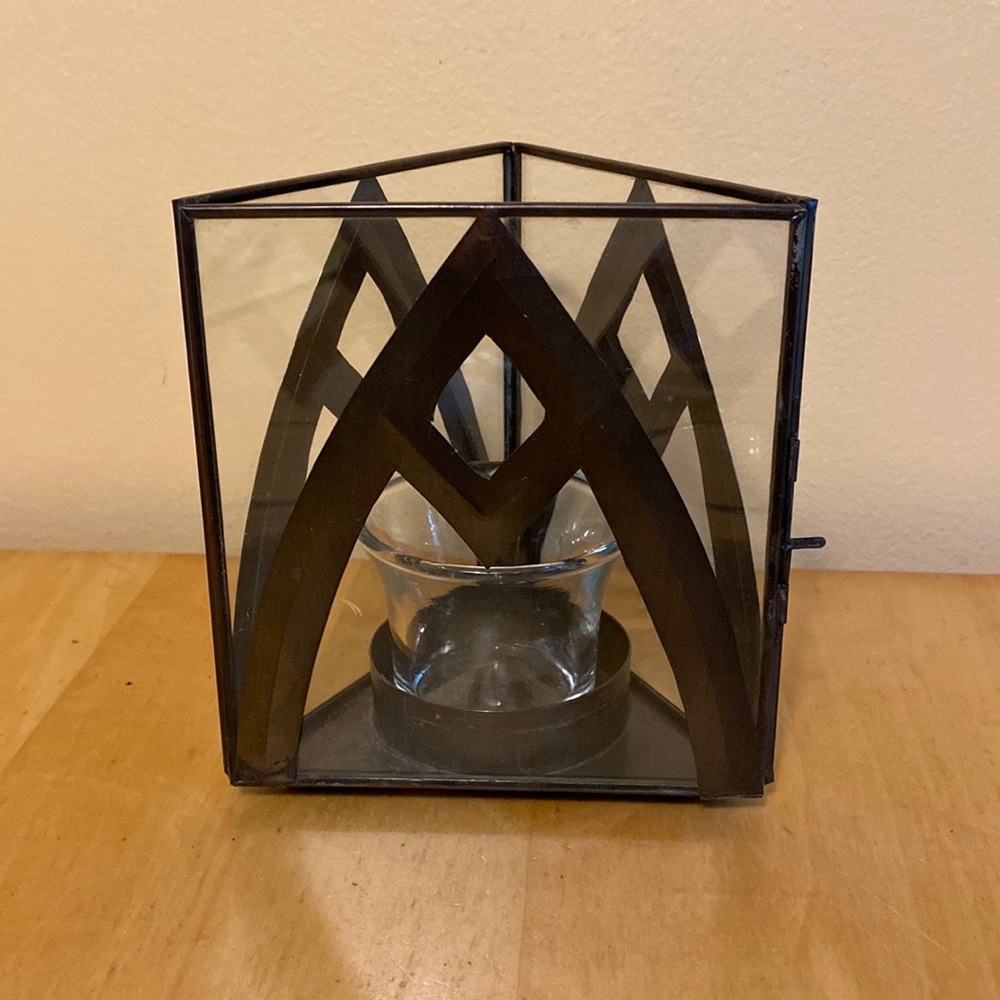 Vintage Candle Holder (votive or tea lite holder)